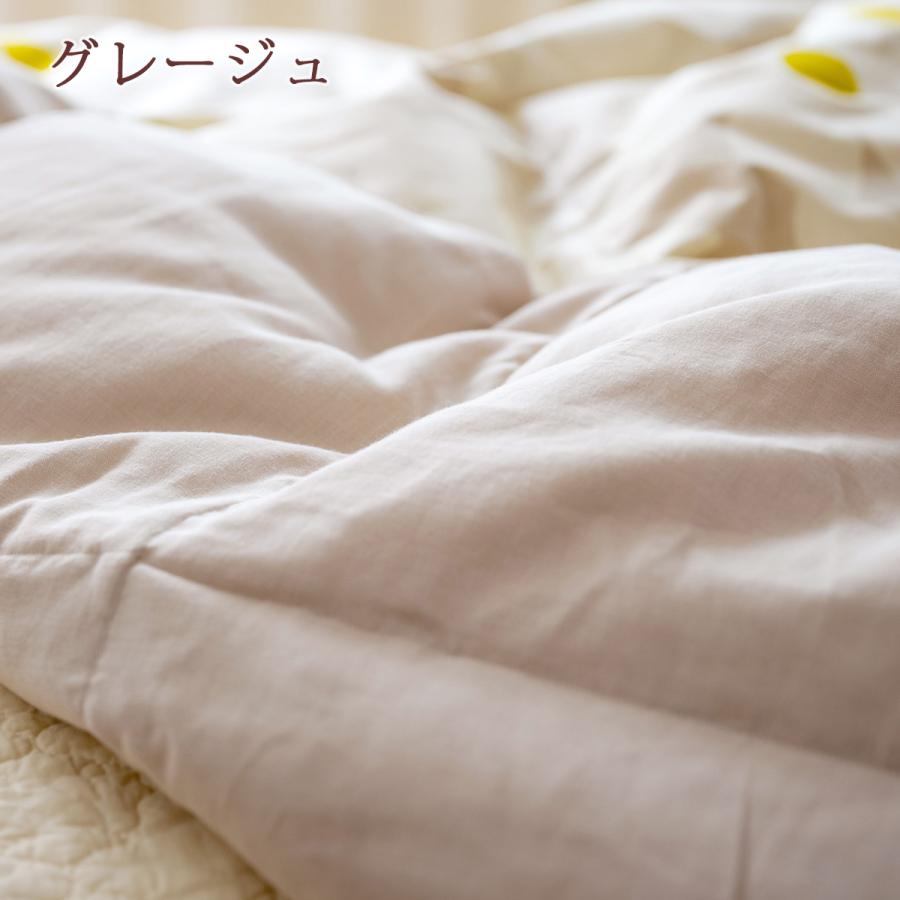 この色だけお得 数量限定 羽毛肌掛け布団 シングル フランス産 ホワイトダウン90% 裏ガーゼ 西川 ダウンケット 羽毛布団 洗える 夏 掛け布団 日本製 | 西川 | 02