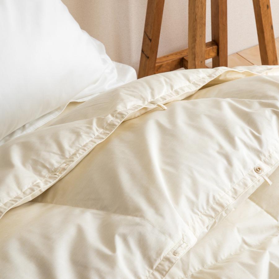 羽毛布団 西川 キング 2枚合わせ 大増量2.1kg 抗菌 フランス産ダウン90％ DP400 日本製 洗える コインランドリー 2枚合せ | 西川 | 07