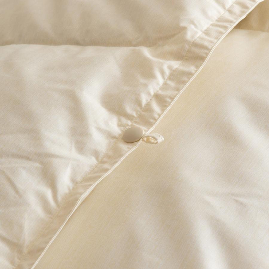 羽毛布団 西川 キング 2枚合わせ 大増量2.1kg 抗菌 フランス産ダウン90％ DP400 日本製 洗える コインランドリー 2枚合せ | 西川 | 08