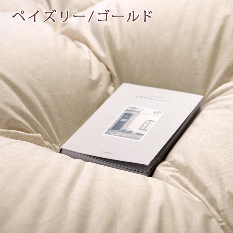 爆買 羽毛布団 セミダブル 西川 厳選ホワイトグース ダウン90% 増量1.5kg コインランドリー対応 日本製 抗菌 掛け布団 冬用 | 西川 | 05