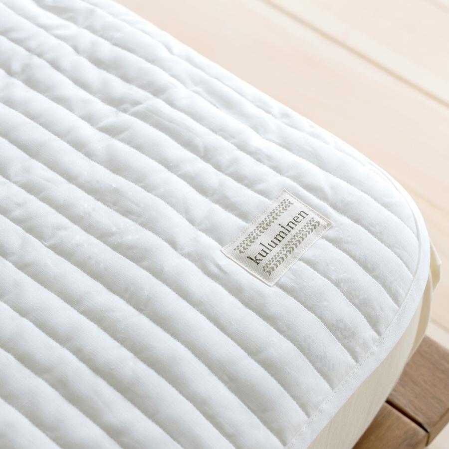 敷きパッド ダブル 西川 麻100％ 敷きパッド 夏 敷きパッド 麻 ダブル ベッドパッド ダブル | 西川 | 03