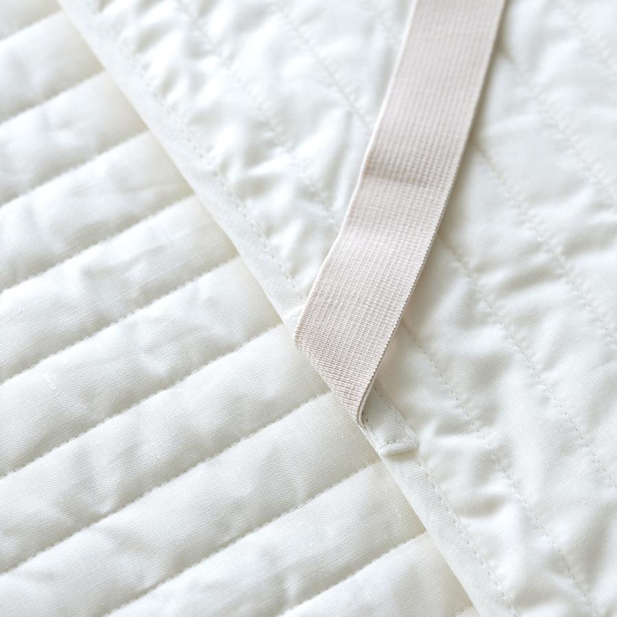 敷きパッド ダブル 西川 麻100％ 敷きパッド 夏 敷きパッド 麻 ダブル ベッドパッド ダブル | 西川 | 07