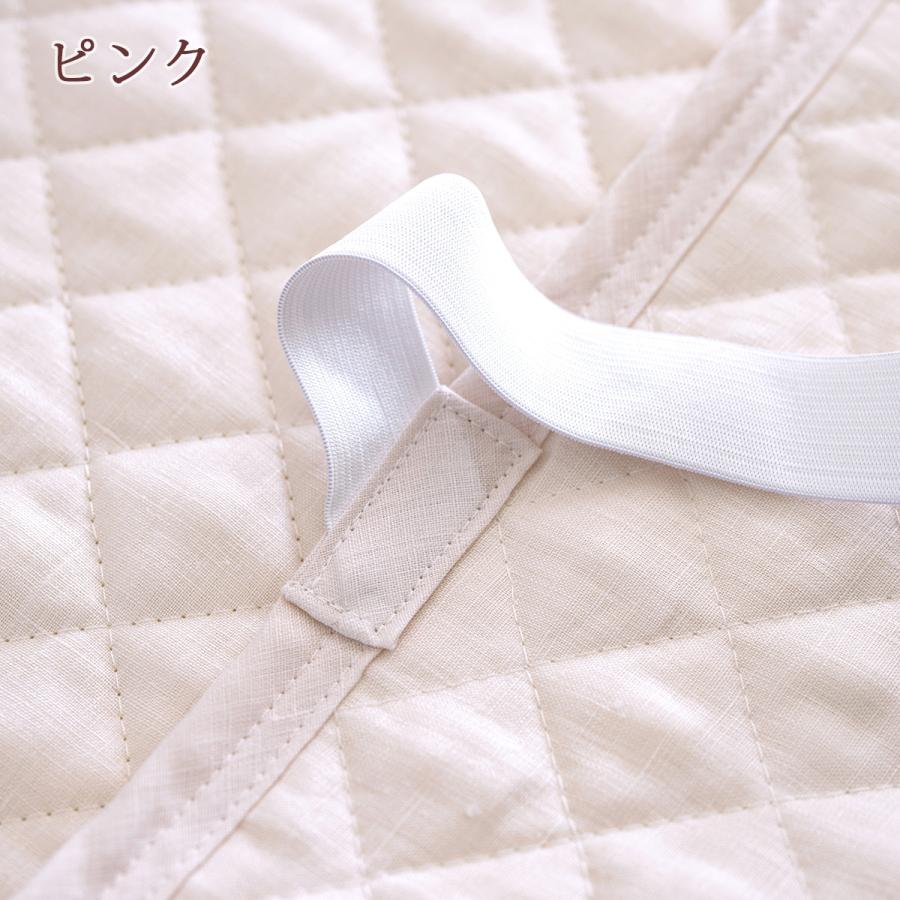 敷きパッド ダブル 西川 麻100 麻100％ 天然繊維 ひんやり 涼しい 夏 洗える 本麻敷パッド 詰め物 リバーシブル敷パッド | 西川 | 05