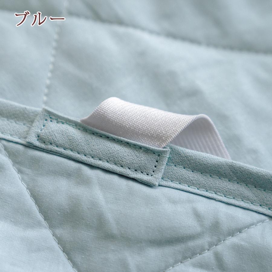 敷きパッド ダブル 西川 麻100 麻100％ 天然繊維 ひんやり 涼しい 夏 洗える 本麻敷パッド 詰め物 リバーシブル敷パッド | 西川 | 07