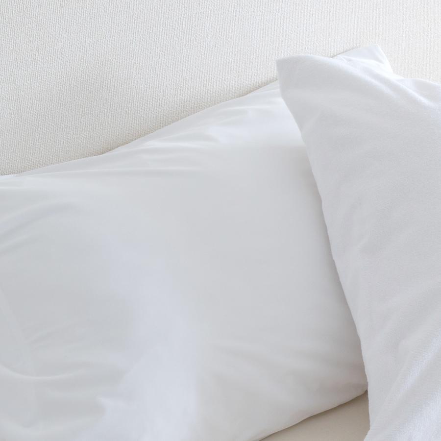 ピロケース 枕カバー 43×63cm 乾燥機対応 防水 防ダニ ミラクルシーツ PROTECT.A.BED まくらカバー 無地 | ブランド登録なし | 05