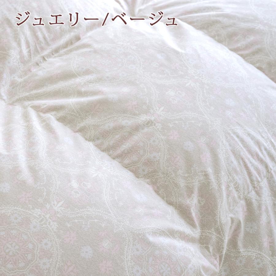 羽毛布団 ダブル 増量1.8kg 西川掛布団カバー等特典付 厳選ダウン85% DP350 中央肩口増量でポカポカ 綿100％生地 日本製 ロマンス小杉 | ロマンス小杉 | 07