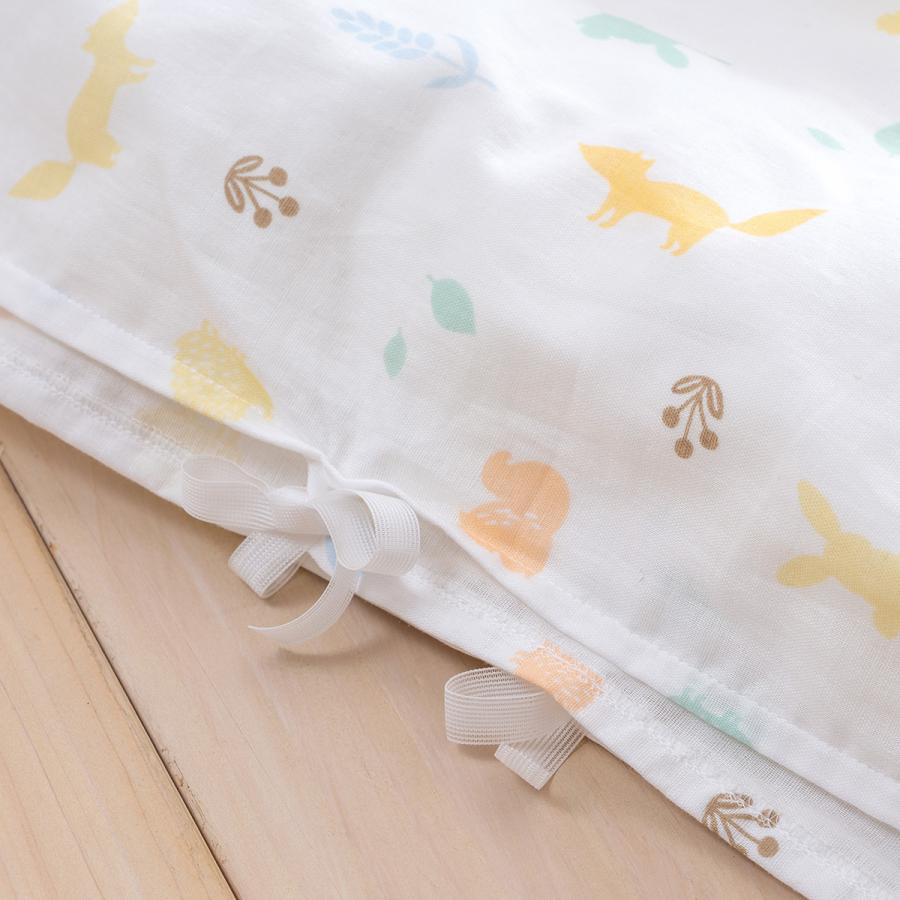 お昼寝布団セット 防ダニ 日本製 西川産業 東京西川 保育園 洗える お昼寝布団7点セット 綿100%カバー付 バッグ付 | 西川 | 08