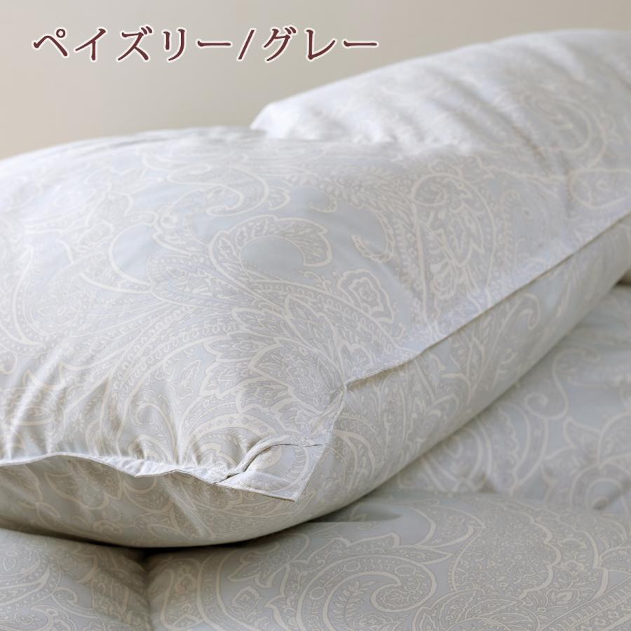 羽毛布団 シングル 東京 西川 グース ハンガリー産90％ DP400 2層二層式キルト 増量1.3kg 日本製 抗菌 冬用 | 西川 | 02