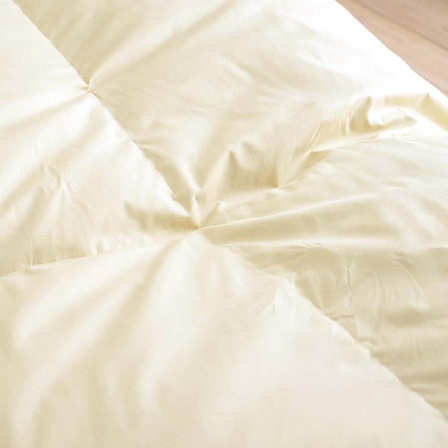 羽毛布団 クィーン ロマンス小杉 西川掛布団カバー付 増量2.0kg ヨーロッパ産 グース ダウン95％ 二層式キルト DP440 日本製 抗菌 花粉ダニ対策 | ロマンス小杉 | 06
