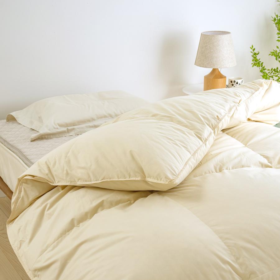 羽毛布団 クィーン ロマンス小杉 増量2.0kg ヨーロッパ産 グース ダウン95％ 二層式キルト DP440 日本製 抗菌 花粉ダニ対策 | ロマンス小杉 | 07