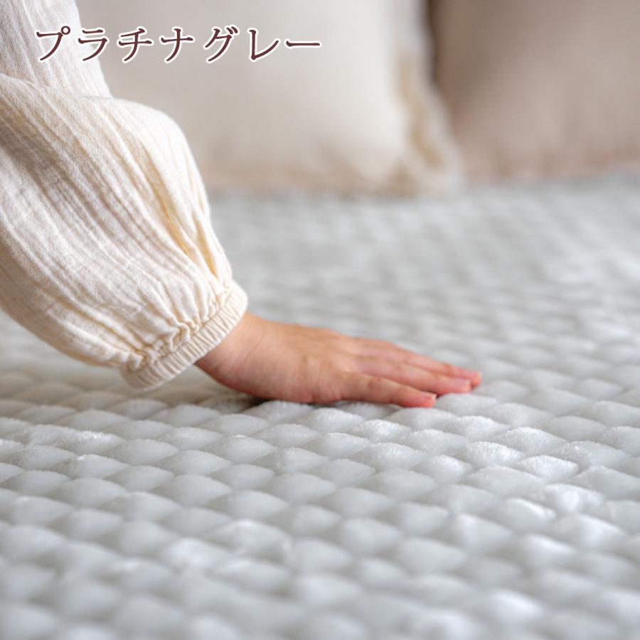 敷きパッド ダブルあったか 暖かい 秋 冬 冬用 吸湿発熱 日本製 アクリル レーヨン 敷パッド 敷きパット 洗える 静電気防止 あたたか | ブランド登録なし | 15