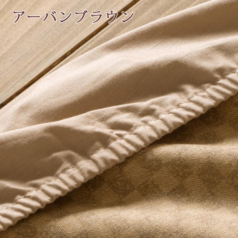 西川 敷布団カバー 敷き布団カバー マットレス シーツ セミダブル フィットシーツ 綿100％ 日本製 マットレス用 天然素材 敷布団 | 西川 | 06