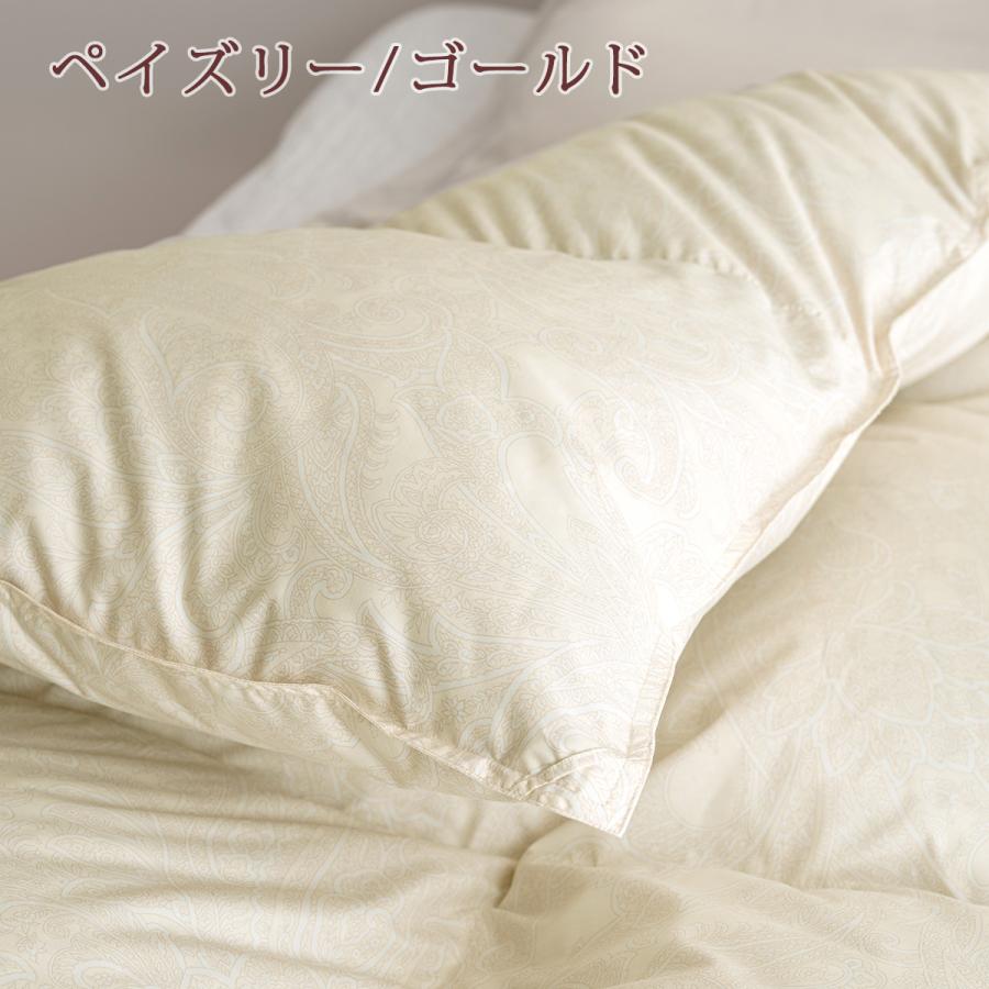 羽毛布団 セミダブル ロング 長身用 西川 掛布団カバー等特典付 大増量1.7kg DP400 フランス産ホワイトダウン90% 日本製 | 西川 | 03