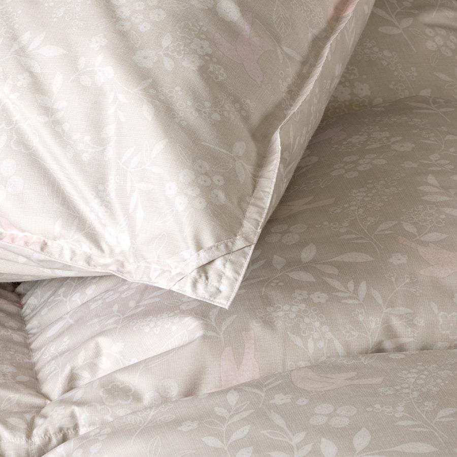 羽毛布団 ジュニア 西川 掛布団カバー等特典付 羽毛掛け布団 グース 1.0kg 西川リビング ハンガリー産マザーグース93％ DP430 135×185cm | 西川 | 04