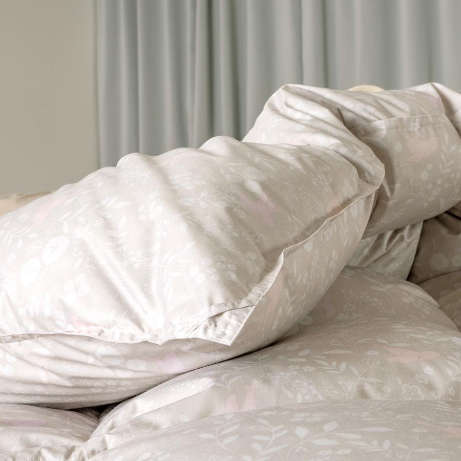 羽毛布団 ジュニア 西川 掛布団カバー等特典付 羽毛掛け布団 グース 1.0kg 西川リビング ハンガリー産マザーグース93％ DP430 135×185cm | 西川 | 05