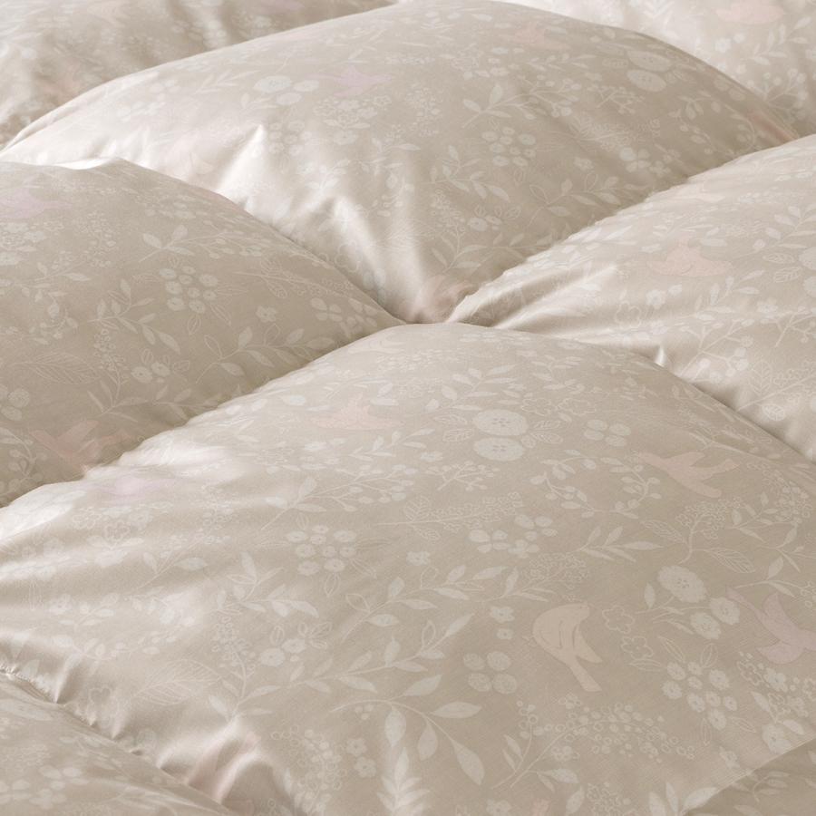 羽毛布団 ジュニア 西川 掛布団カバー等特典付 羽毛掛け布団 グース 1.0kg 西川リビング ハンガリー産マザーグース93％ DP430 135×185cm | 西川 | 07