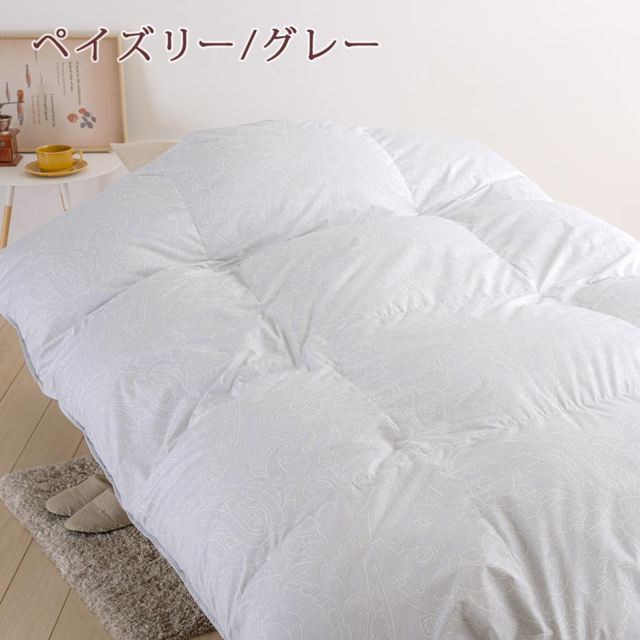 羽毛布団 シングルロング 長身用 西川 ハンガリー産 マザーグース93% 大増量1.4kg DP430 日本 羽毛回収対象 | 西川 | 03