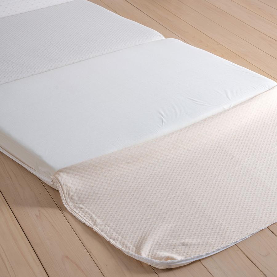 ポイント10倍 高反発 敷き布団 ダブル フェスタ2 マットレス 三つ折り 西川 マット 190n 90ミリ 硬め 体圧分散 敷布団 ウレタン 機能敷き布団 | 西川 | 04