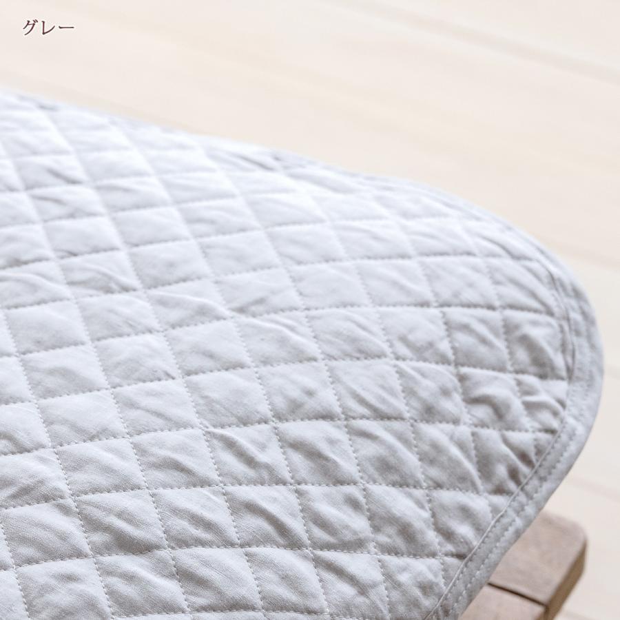敷きパッド ジュニア 冷感 麻100 麻100％ 天然素材 綿100 綿100％ ひんやり 涼感 涼しい クール 夏 洗える 両面 リバーシブル 敷きパット 子 | 西川 | 06