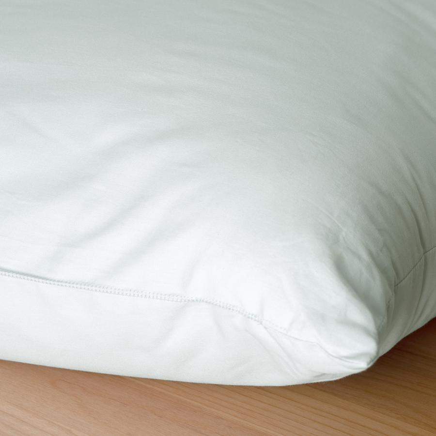 座布団 銘仙判 西川 日本製 側生地 綿100％ 座り心地が快適 無地 ヌードざぶとん まとめ買い 5枚組 55×59cm 中芯 座ぶとん | 西川 | 07