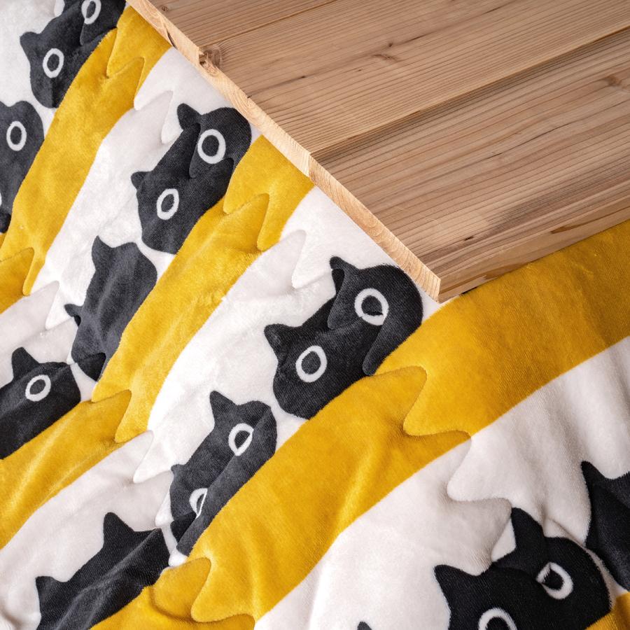 西川（nishikawa） こたつ掛け布団 長方形 薄型 マタノアツコ MEME