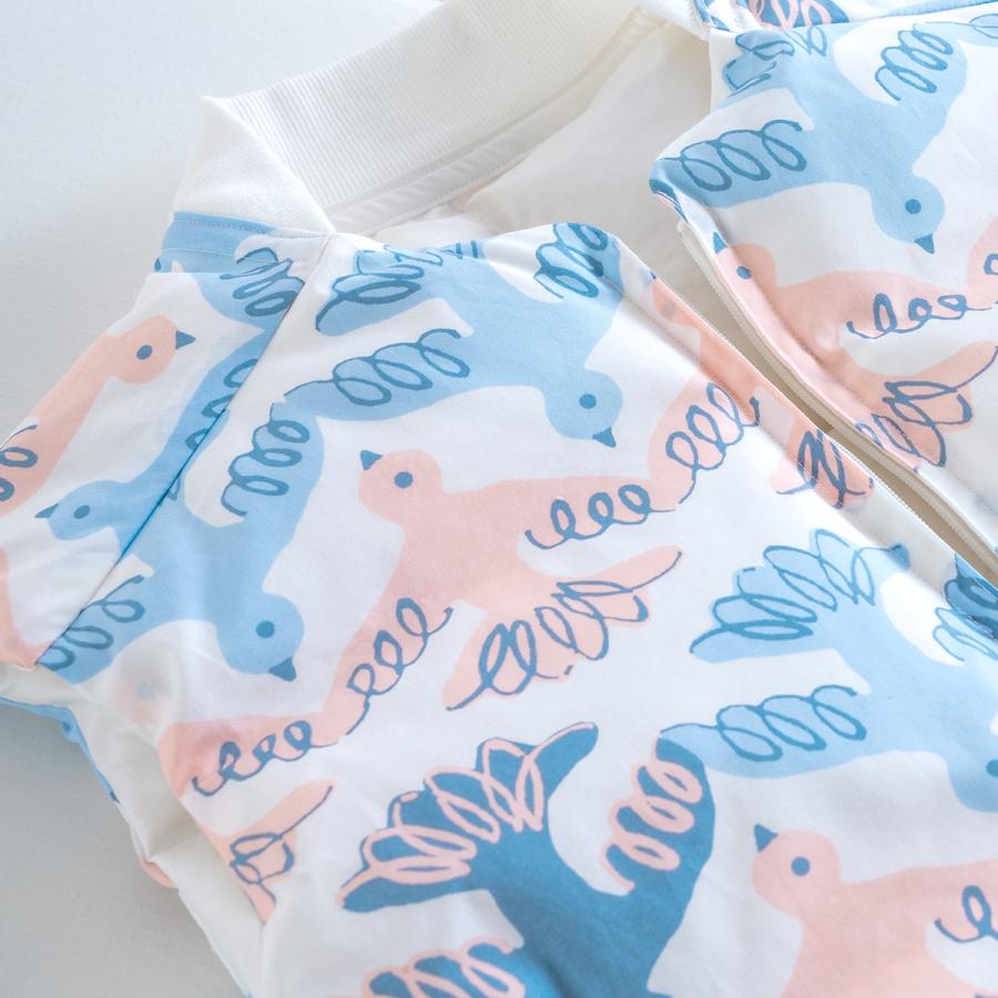 西川（nishikawa） スリーパー 子供用 キッズ かいまき ジュニア 羽毛