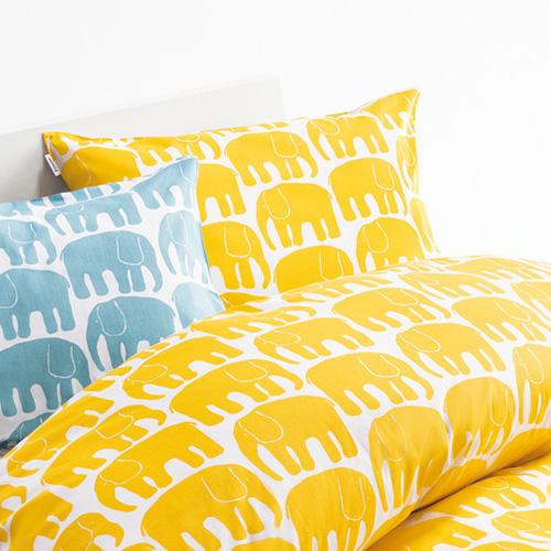 ポイント10倍 枕カバー 西川 ピロケース 45×65cm 43×63cm用 北欧ブランド フィンレイソン エレファンティ 綿ブロード 東京西川 西川産業 | 西川 | 04