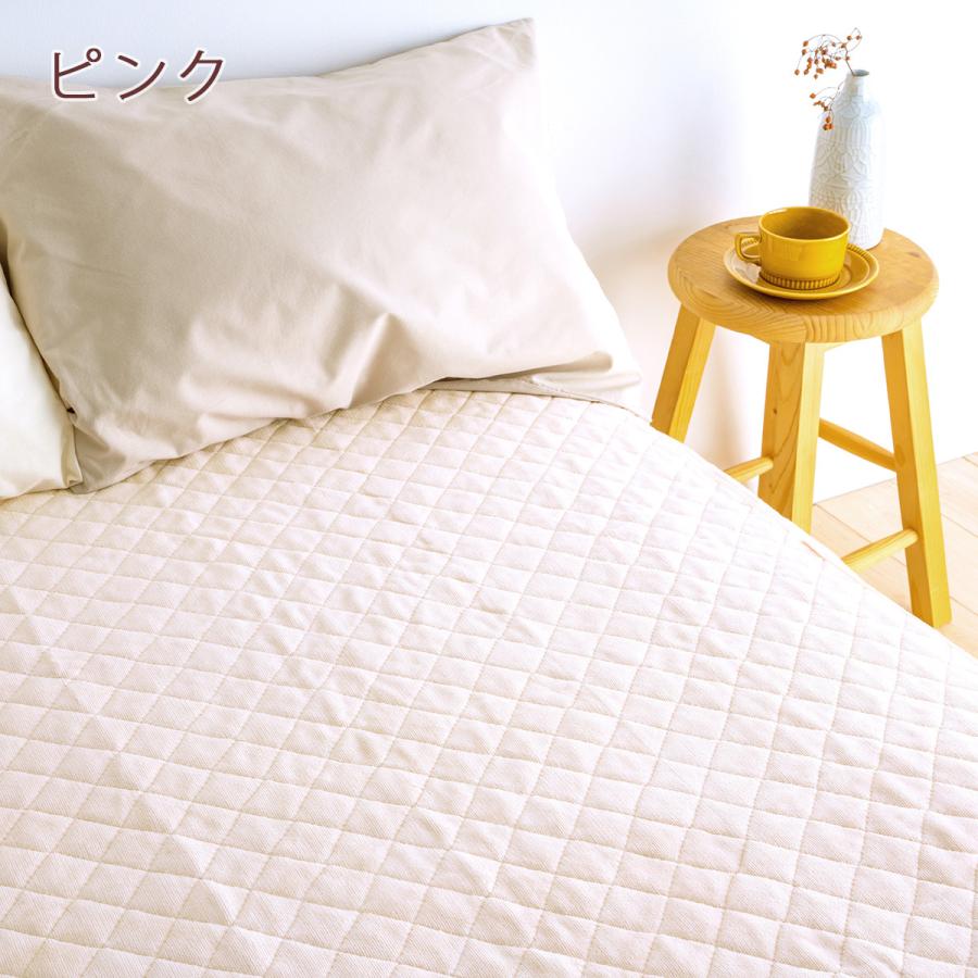 敷きパッド ファミリーサイズ 240×205cm 西川 あったか 綿100 コットン 詰め物 綿100% 春 秋 冬 用 洗える 敷パッド ベッドパッド 暖かい | 西川 | 02