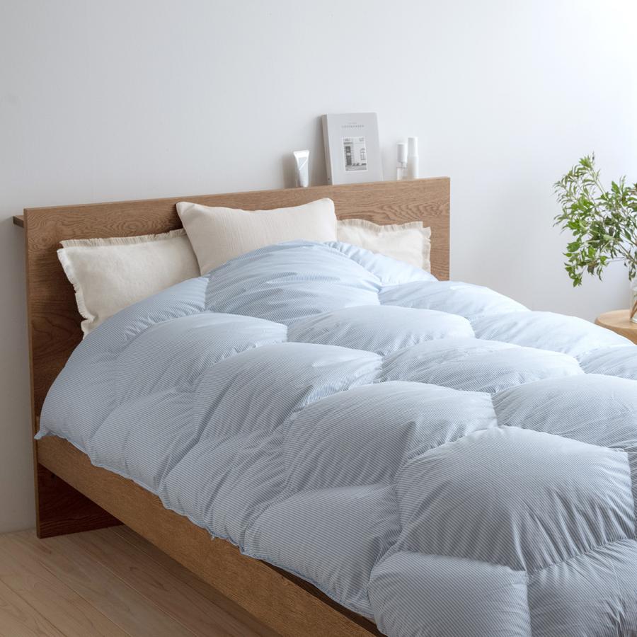 西川 羽毛布団 シングル コインランドリー 掛け布団 ホワイトダウン90％ 東京西川 日本製 増量1.2kg | 西川 | 04