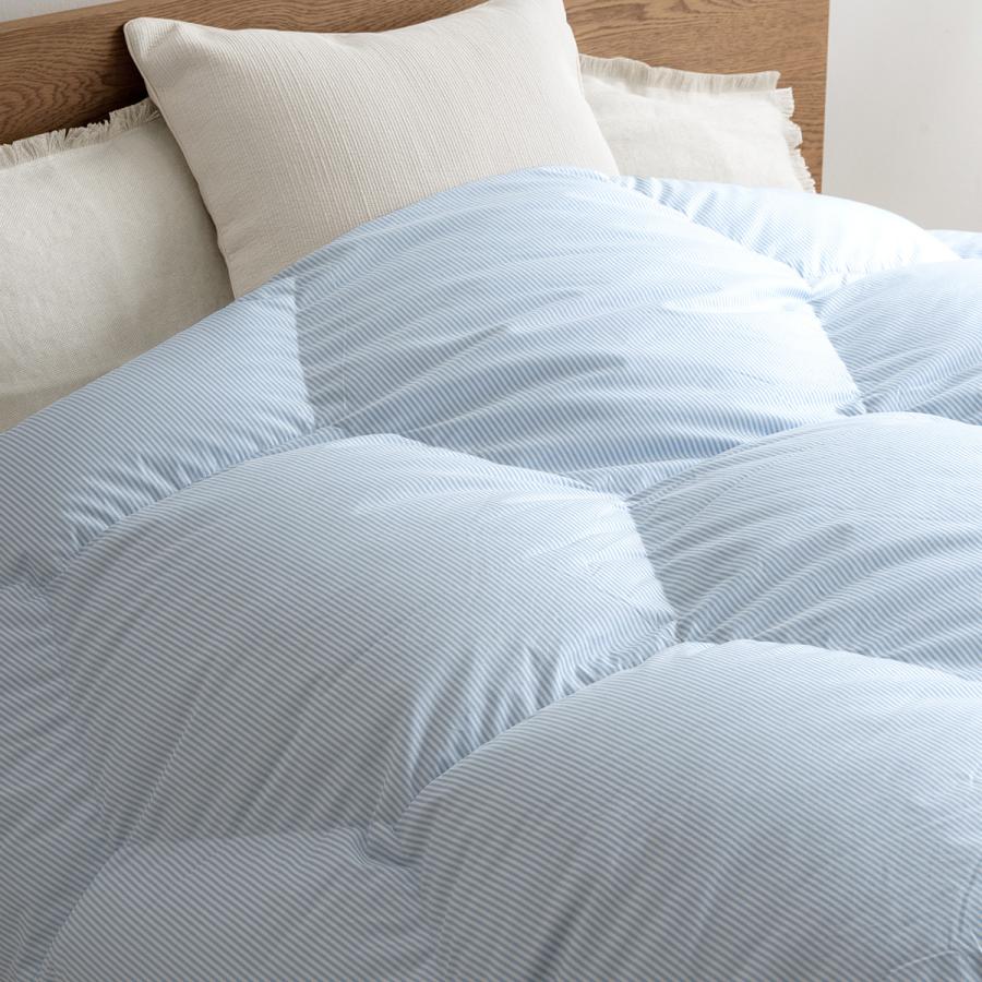 西川 羽毛布団 シングル コインランドリー 掛け布団 ホワイトダウン90％ 東京西川 日本製 増量1.2kg | 西川 | 06