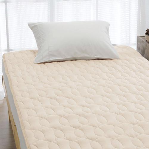 爆買 敷きパッド ダブル あったか 綿100％ 綿ベロア 敷パッド 秋冬春向き あったか ベッドパッド ダブルサイズ | ロマンス小杉 | 01