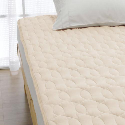 爆買 敷きパッド ダブル あったか 綿100％ 綿ベロア 敷パッド 秋冬春向き あったか ベッドパッド ダブルサイズ | ロマンス小杉 | 02