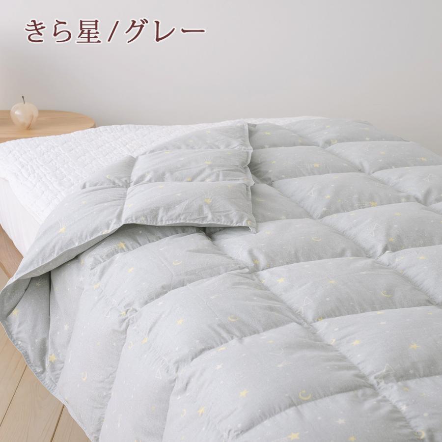羽毛肌掛け布団 グース ダウンケット セミダブル 洗える 夏用 綿100％ 日本製 増量0.4kg カナダ産 ハンガリー産ホワイトグースダウン | ブランド登録なし | 04
