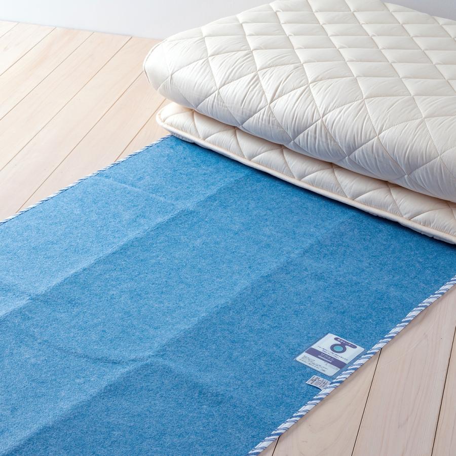 除湿シート ダブル 西川 送料無料 サラネル 除湿マット 湿気取り シート 吸湿 消臭 防カビ 防ダニ 敷布団 敷き布団やマットレスの下 | 西川 | 06