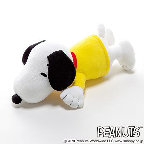 クーポン スヌーピー ぬいぐるみ 抱き枕 西川 キャラクター 抱きまくら 東京西川 Snoopy Peanuts クッション リビング 西川産業 綿100 ふとんタウン 西川など寝具専門店 通販 Paypayモール