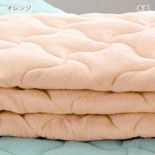 敷きパッド ダブル ロマンス小杉 綿100％ シンカーパイル 天竺ニット レーヨン100％ 敷きパット リバーシブル ベッドパ | ロマンス小杉 | 04