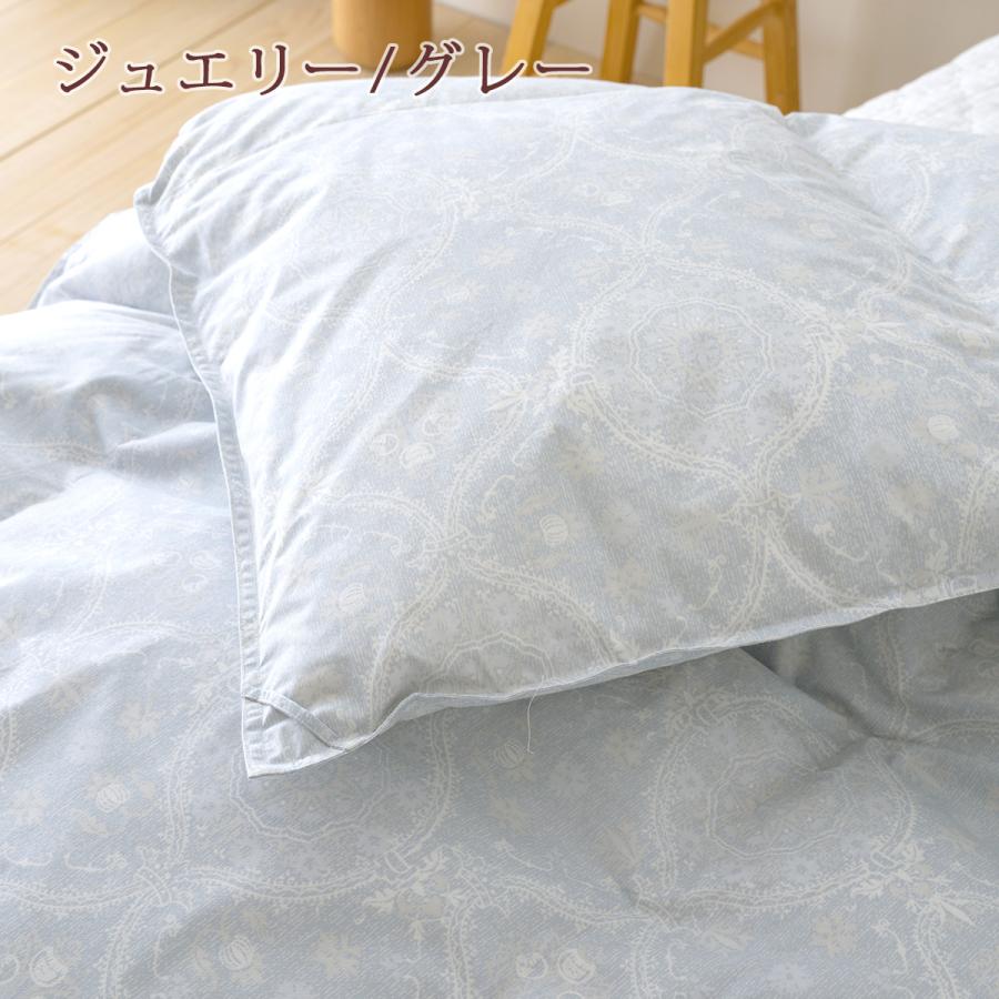 羽毛布団 シングル ロマンス 小杉 DP370 掛け布団 日本製 ポーランド産ホワイトダウン90% 増量1.3kg 抗菌 花粉 ダニ | ロマンス小杉 | 04