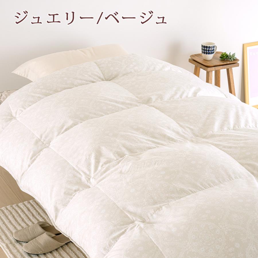 ロマンス小杉 特別プレゼント 羽毛布団 シングル ポーランド産ホワイト