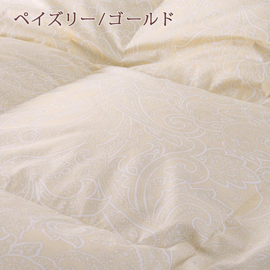 羽毛合掛け布団 合い掛け 羽毛布団 セミダブル 西川 ダウン85% 0.9kg DP350 抗菌 洗える コインランドリー対応 日本製 春用 秋用 | 西川 | 03