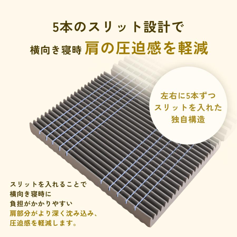 敷布団 マットレス シングル 三つ折り 高反発 西川 シーツ等特典付 体圧分散 BISEI TECH 敷き 9×97×195cm 硬め | 西川 | 06