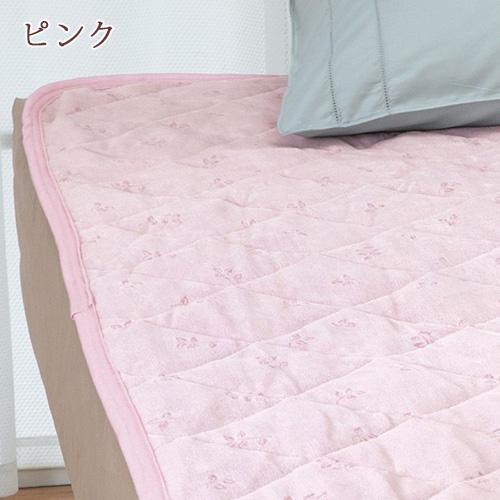 爆買 敷きパッド ダブル 吸湿発熱素材使用 表生地 綿100％ ロマンス小杉 送料無料 あったか 秋 冬 暖かい 敷パッド パイル ベッドパッド | ロマンス小杉 | 03
