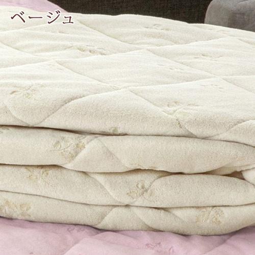 爆買 敷きパッド ダブル 吸湿発熱素材使用 表生地 綿100％ ロマンス小杉 送料無料 あったか 秋 冬 暖かい 敷パッド パイル ベッドパッド | ロマンス小杉 | 04