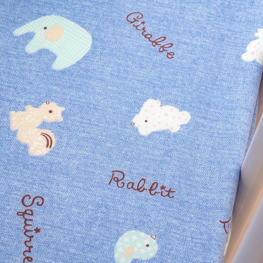 ベビー布団カバー 西川 日本製 綿100% 固綿敷布団用 シーツ 70×120cm 用 ベビー用 ベビー 敷き布団カバー フィットシーツ | 西川 | 08