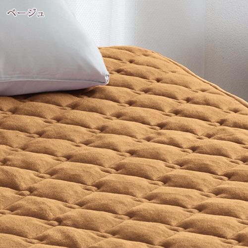 爆買 敷きパッド ダブル ロマンス小杉 吸湿 発熱 ウォームサポート 日本製 表地 綿100％ あったか 冬用 敷きパット 敷パッド ベッドパッド | ロマンス小杉 | 04