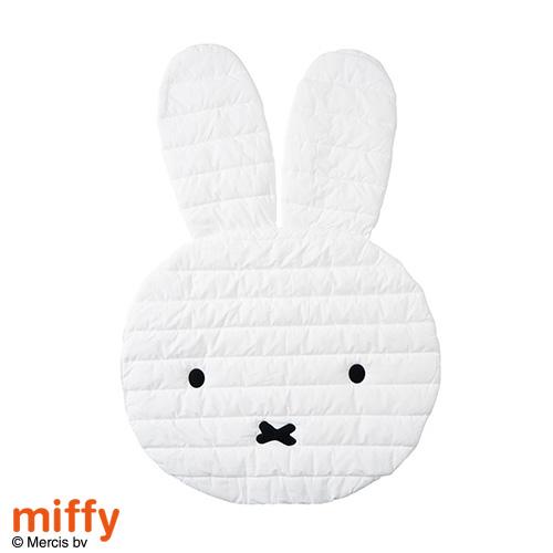 西川 ふれあいマット ミッフィー miffy プレイマッ ト 綿100% ベビー 子供用 ジュニア ラグ 滑り止め付き シンプル プレゼント ギフト 出産祝い | 西川 | 01