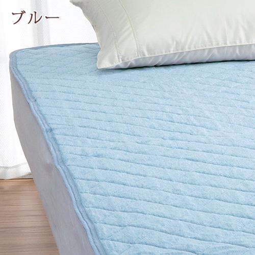 敷きパッド ダブル 綿100% コンフォートサポート 夏用 接触冷感 調温シート入 ロマンス小杉 高機能 敷きパット 敷パット ダブルサイ | ロマンス小杉 | 08