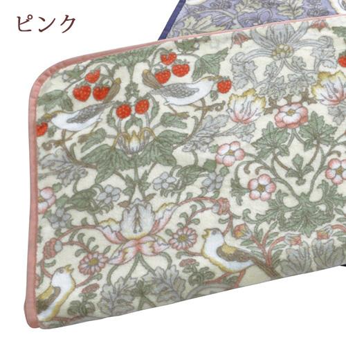 V&A ウィリアム モリス ハーフケット いちご泥棒 100×140cm ハーフケット 日本製 ロマンス小杉 毛羽部分 綿100% | ロマンス小杉 | 04
