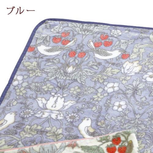 V&A ウィリアム モリス ハーフケット いちご泥棒 100×140cm ハーフケット 日本製 ロマンス小杉 毛羽部分 綿100% | ロマンス小杉 | 07