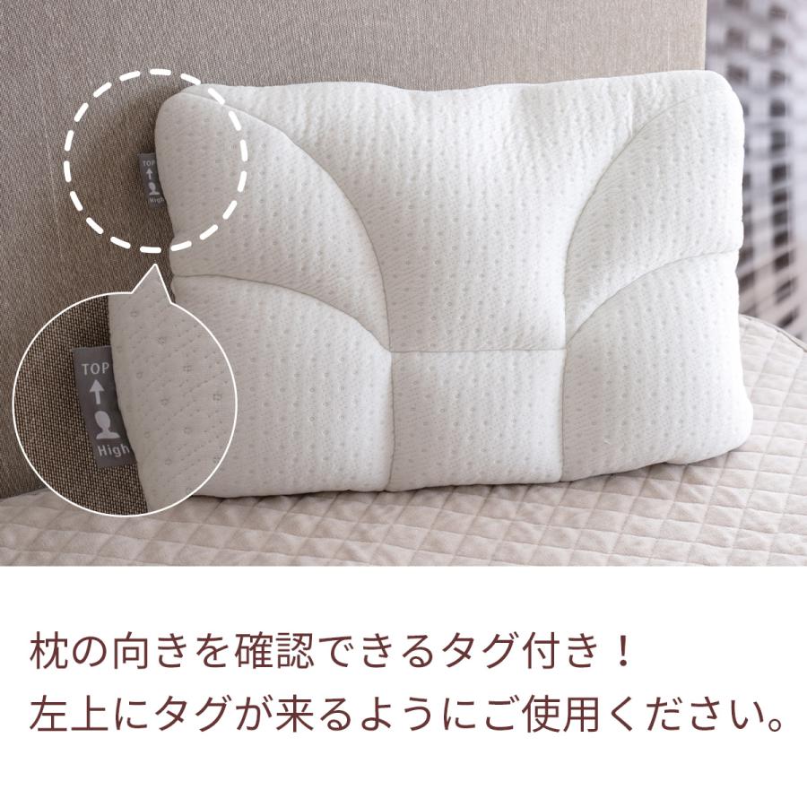 枕 43×63cm 西川 肩こり 首こり 横向き寝 整形外科医推奨 パイプ 高さ調節 高め 低め ウォッシャブル まくら 洗える ビセイ BISEI | 西川 | 07