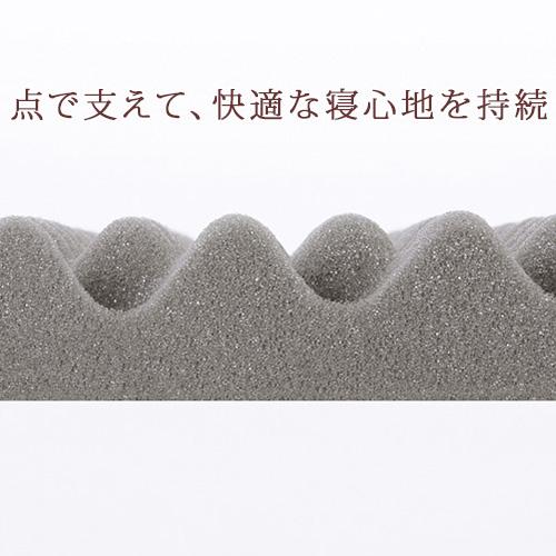 西川 マットレスパッド セミダブル RAKURA ラクラ 薄型敷き布団 体圧分散 厚み3.5cm セミダブルサイズ | 西川 | 03